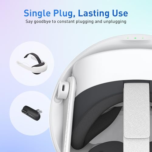 PRISMXR Charging Dock Compatible with Meta Quest 3S (With Charger&Passthrough) - Image 3