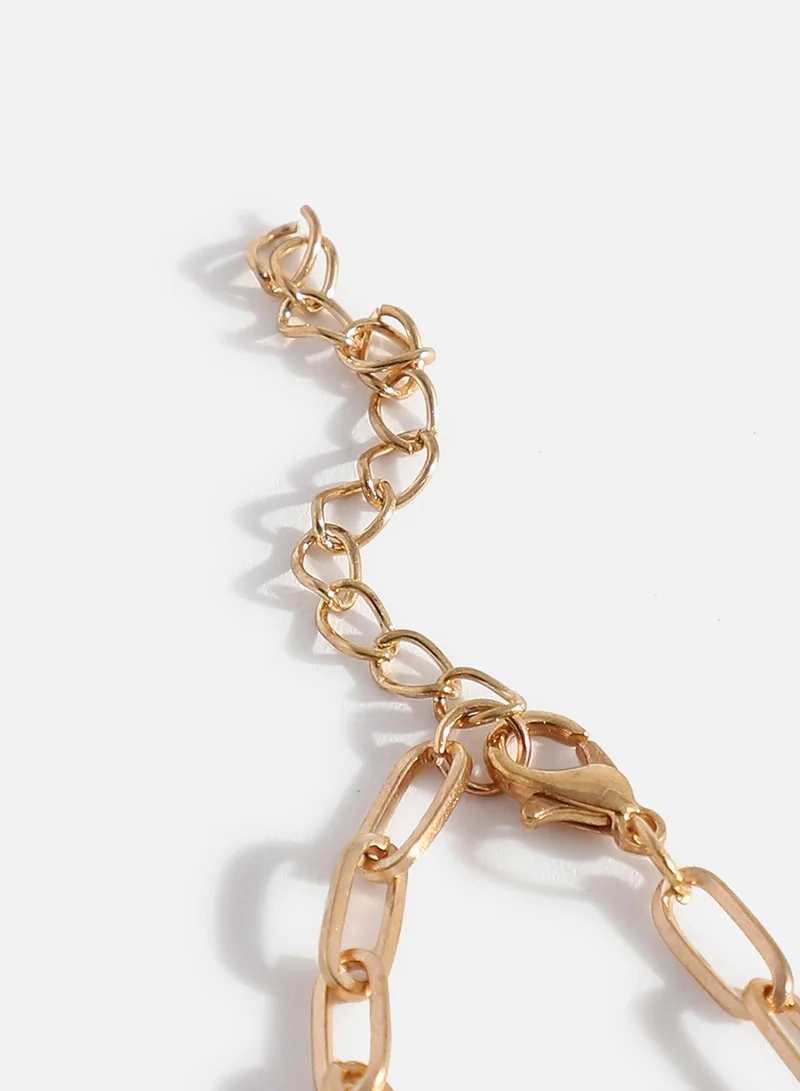 SOHI Casual Multi-Layer Artificial Necklace Jewellery