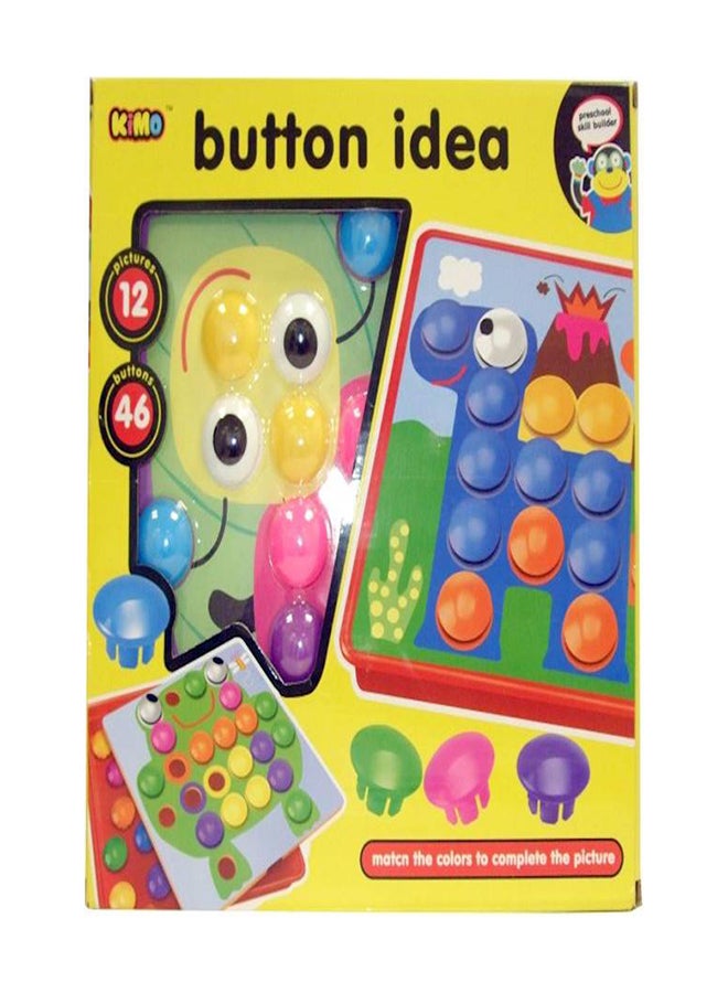 Combination Mushroom Nail Fight Board Kids Early Education Puzzle Cc - Image 1