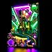 LocoLee Light kit Compatible with Lego 75685 Emerald City Wall Art Decoration No Model Only Light LED Lighting Accessories Compatible with Lego 75685 Standard Version - Image 4