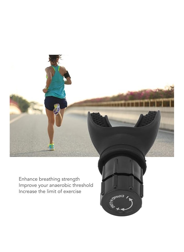 ANYOUI - Spirometry Breathing Exercise Device, Lung Exerciser Device with Adjustable Resistance, Boost Lung Capacity & Abdominal Strength, Inspiratory Muscle Trainer Device O2 Lung Trainer - Image 1
