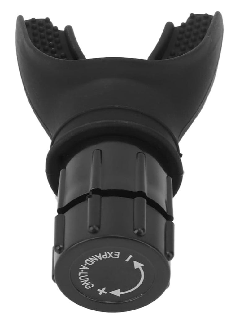 ANYOUI - Spirometry Breathing Exercise Device, Lung Exerciser Device with Adjustable Resistance, Boost Lung Capacity & Abdominal Strength, Inspiratory Muscle Trainer Device O2 Lung Trainer - Image 1