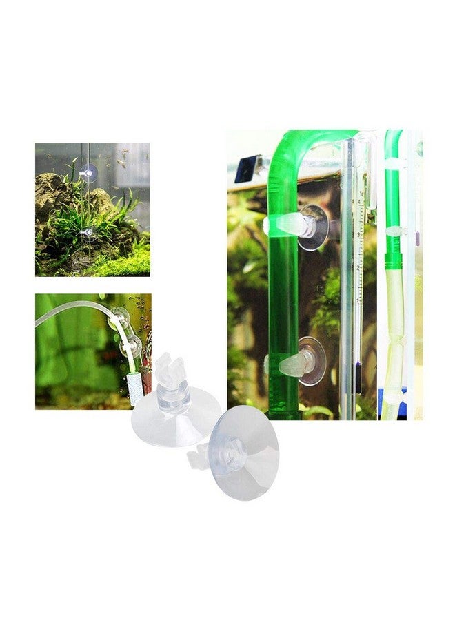 BornFeel Aquarium Suction Cups 20pcs Clear Airline Tube Clips Holders Clamps 3/16 '' for Fish Tank Tubing - Image 3