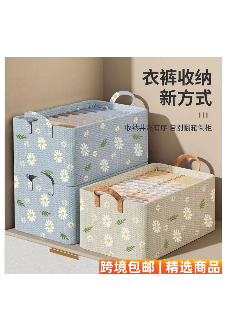 Generic Foldable Drawer Wardrobe - Washable Closet Organizer for Jeans, Pants, Shirts, and Dresses multicolor  - Image 3