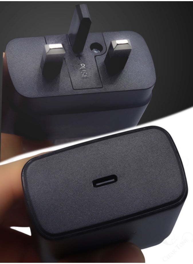 iMee Best original 45W Super-Fast Wall Charger UK Plug + 1m USB-C to USB-C Cable | Affordable PD Fast Charger for Samsung S23/S22/S21, Note Series, A Series, Google Pixel, iPad USB-C & All USB-C Devices - Image 2