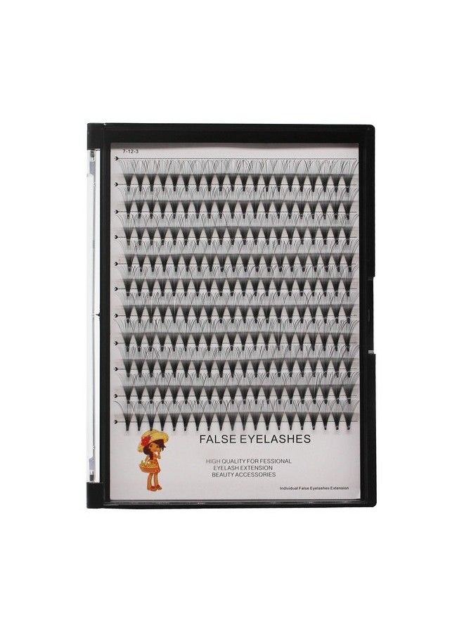 Bodermincer 200Pcs 20D Premade Volume Fans Eye Lashes Extensions Thickness 0.07Mm 816Mm To Choose Black Soft Individual False Eyelashes Makeup Fake Lashes Cluster（15Mm）  - Image 1