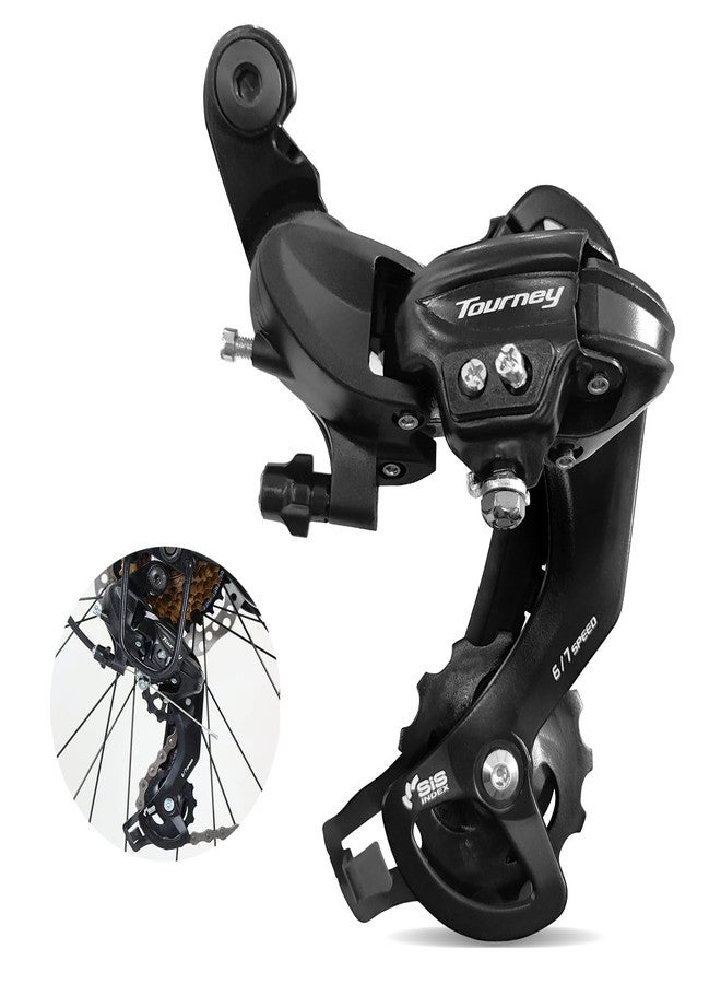 Relwears Tourney Rear Derailleur RD-TY300 6/7Speed Rear Derailleur Direct Mount for Mountain Bike Road Bike Snowmobile Trail Bike - Image 1