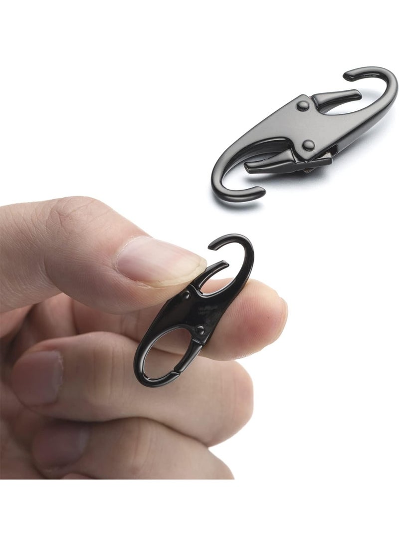 Double Small Carabiner Clips - Theft Deterrent - Holding Zipper Closed - Zipper Pull Replacement - Image 3