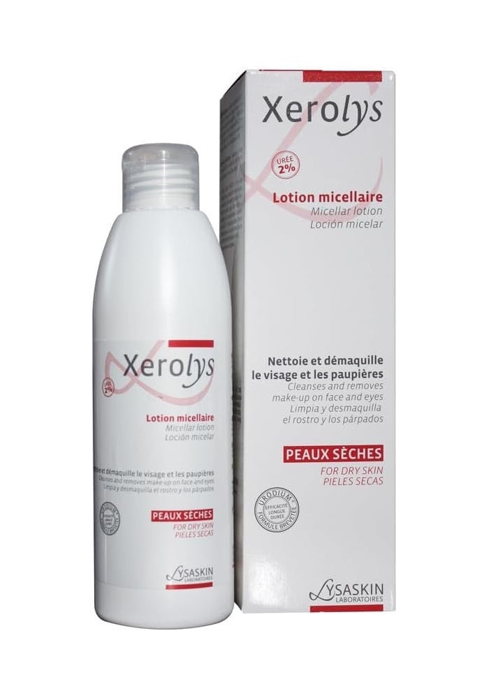 LYSASKIN Xerolys Micellar Lotion 200ml – Gentle Makeup Remover & No-Rinse Cleanser for Sensitive Skin - Image 3