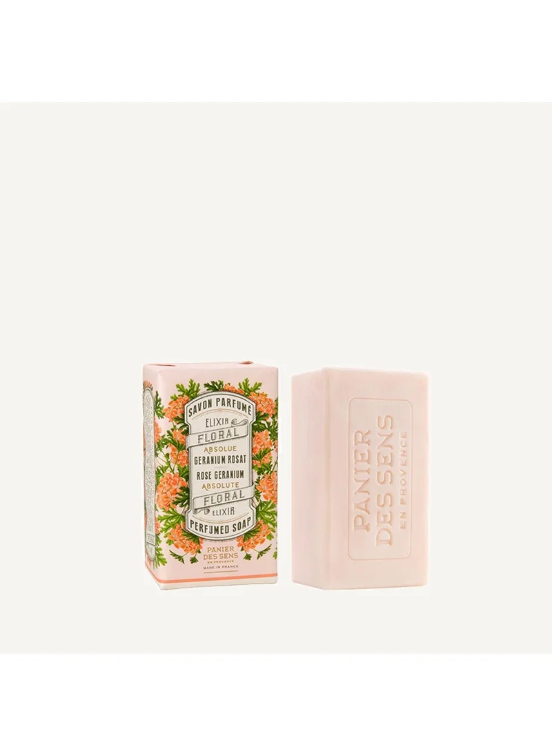 PANIER DES SENS Perfumed solid soap - Geranium Rosat 150g