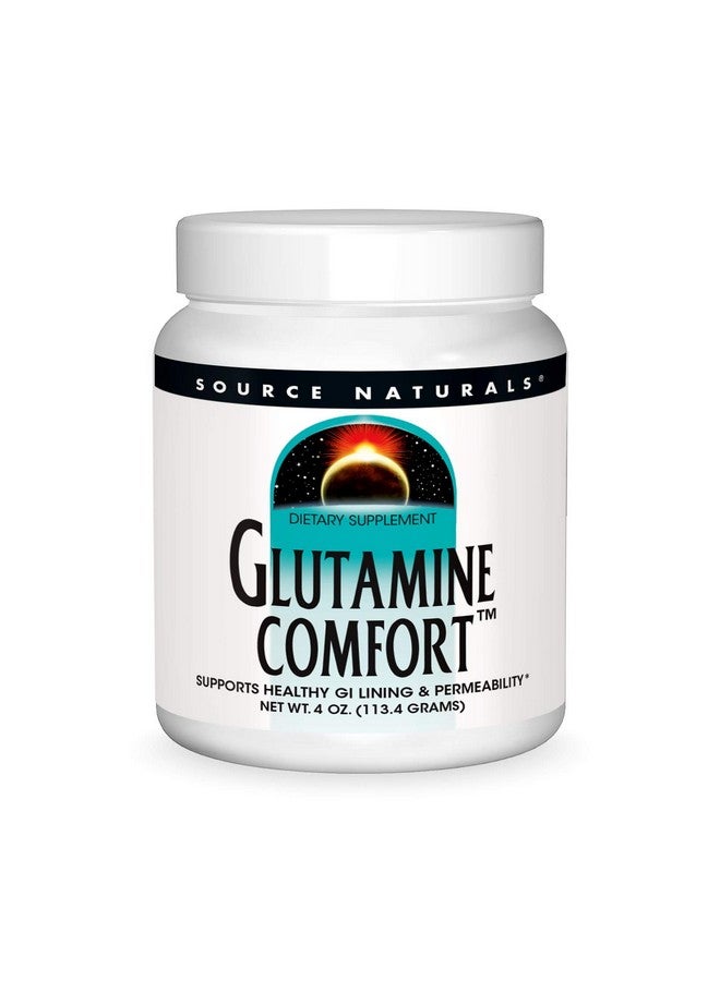 Source Naturals Glutamine Comfort, Supports Healthy GI Lining and Permeability*, 4 Ounce Powder - Image 1