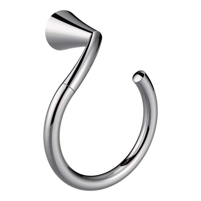 YB2386CH GLYDE TOWEL RING CHROME