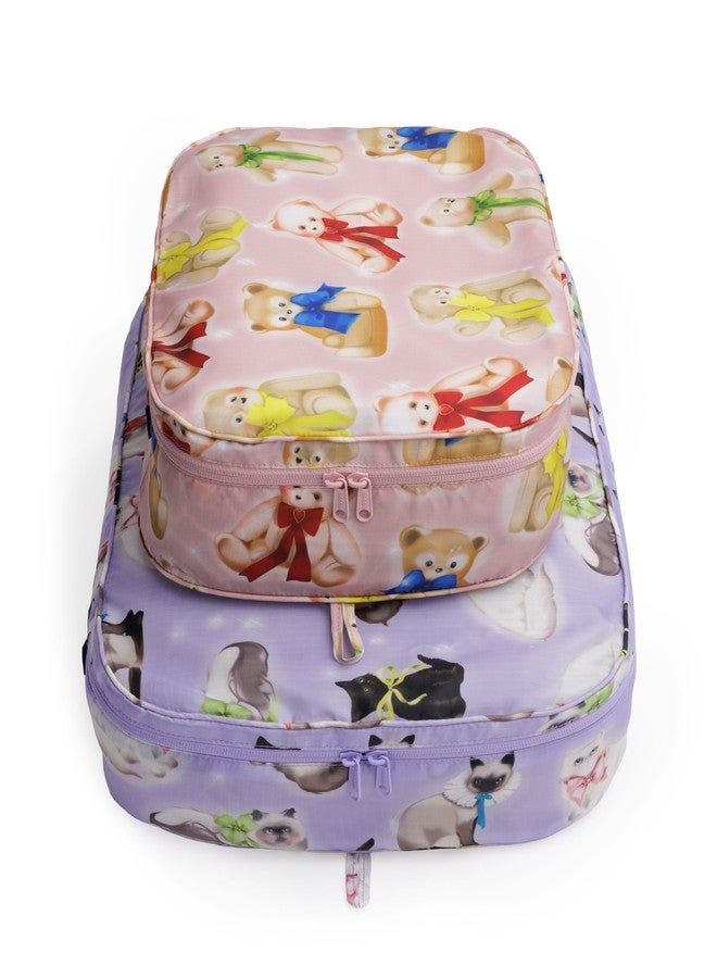 BAGGU Large Packing Cube Set - Fancy Animals - Image 1