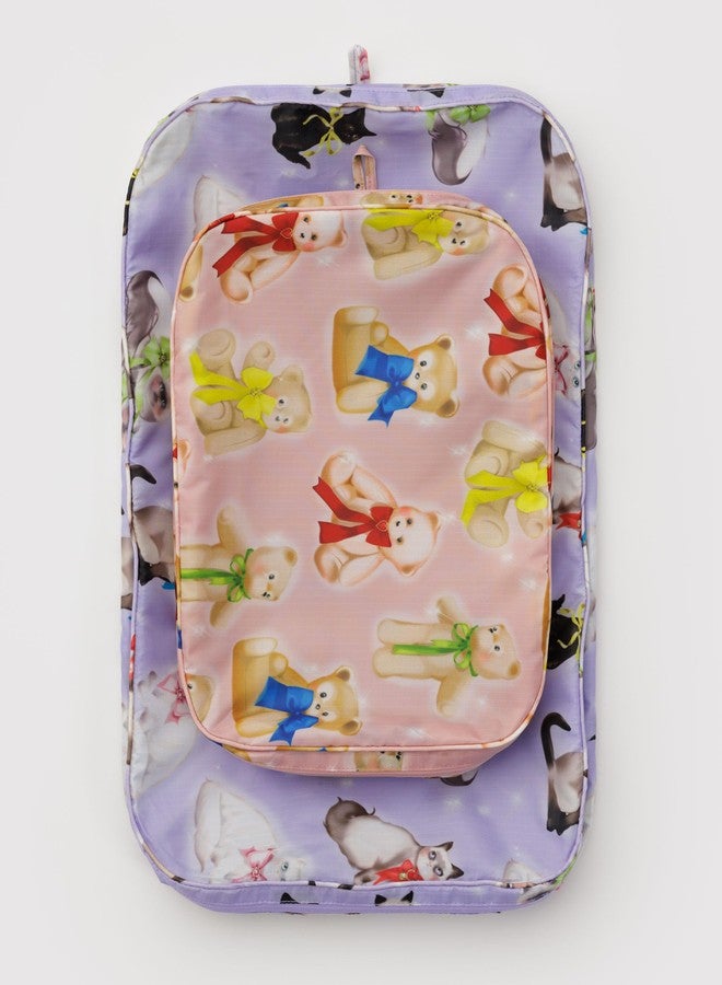 BAGGU Large Packing Cube Set - Fancy Animals - Image 3