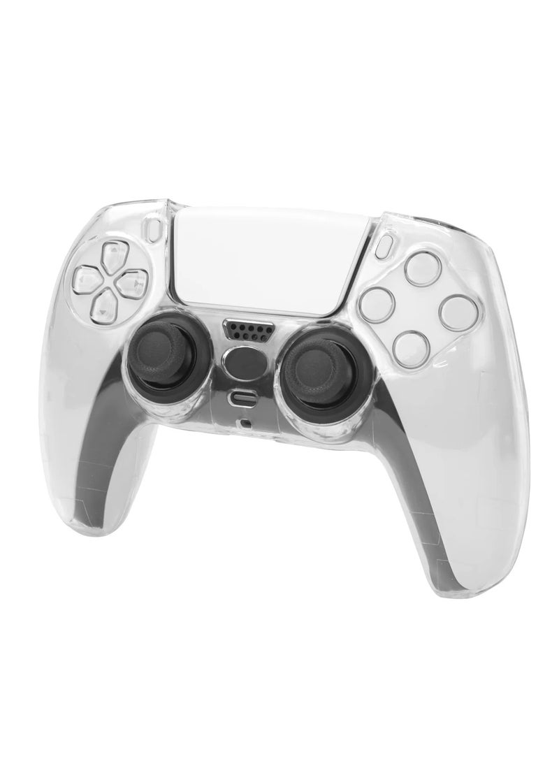 Generic Crystal Protective Case for PS5 Controller, Anti-Scratch Anti-Slip Cover, Transparent Material, Easy to Install, Lightweight and Durable (Clear)  - Image 1
