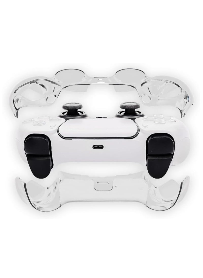 Generic Crystal Protective Case for PS5 Controller, Anti-Scratch Anti-Slip Cover, Transparent Material, Easy to Install, Lightweight and Durable (Clear)  - Image 3