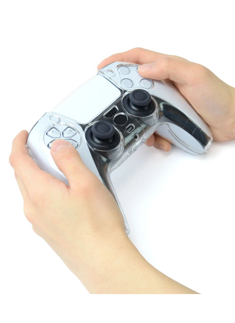Generic Crystal Protective Case for PS5 Controller, Anti-Scratch Anti-Slip Cover, Transparent Material, Easy to Install, Lightweight and Durable (Clear)  - Image 5