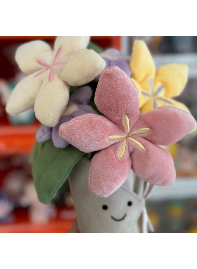 عام jellycat اليد باقة أفخم لعبة لطيف دمية هدية عيد ميلاد لفتاة هدية 31cm - Image 3