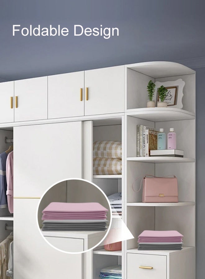 Hanayo 1 Pcs Yoga Mat Foldable Fitness Shaping Pad Portable Gym Home Body Training Mat Multi-Functional Travel Yoga Mat for Women Men Indoor Outdoor Exercise(Grey) - Image 5