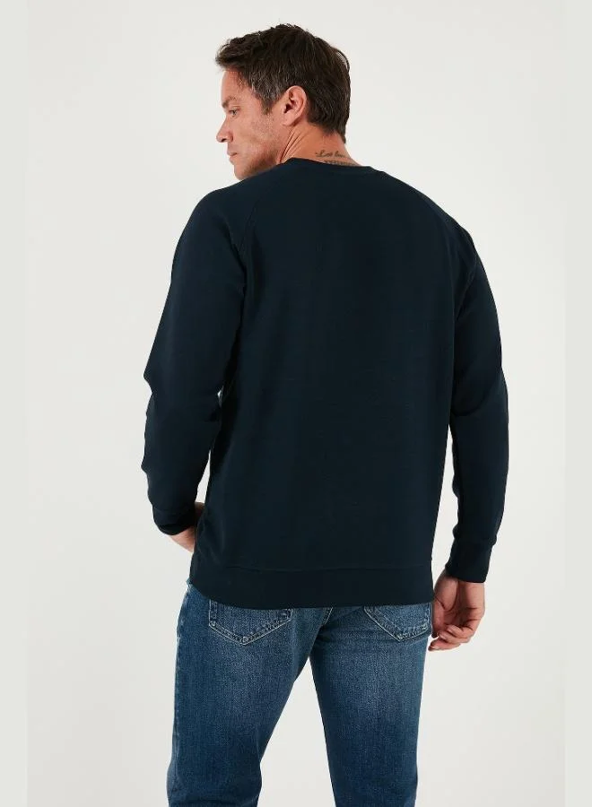 Buratti  Buratti Stretch Cotton Relaxed Fit Crew Neck Sweat Men's SWEAT 5901210 for Men | Best Price UAE