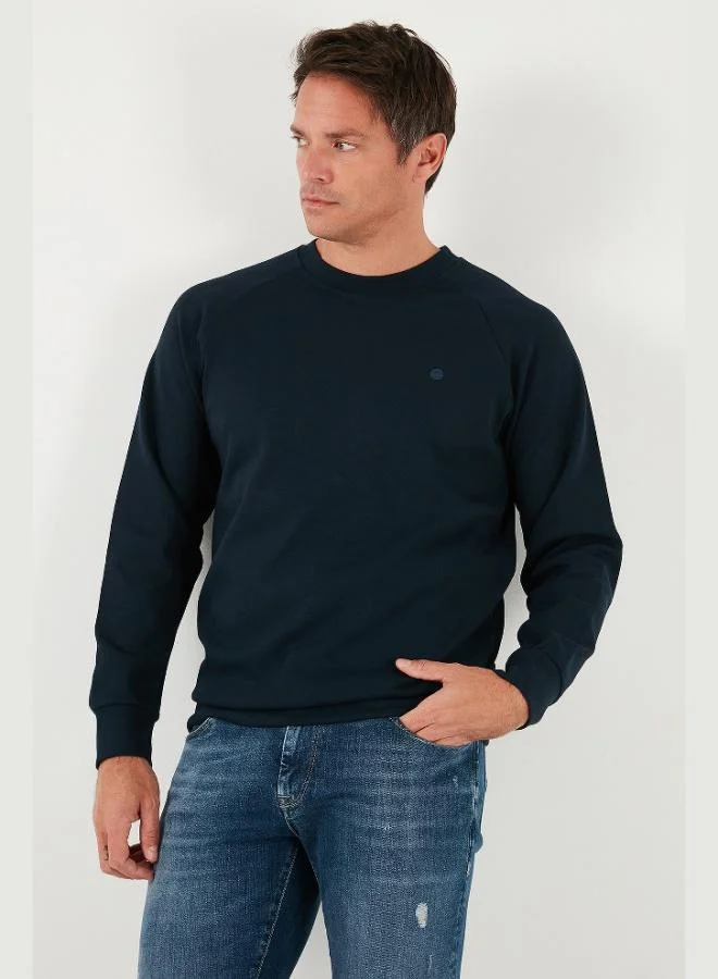 Buratti Stretch Cotton Relaxed Fit Crew Neck Sweat Men's SWEAT 5901210