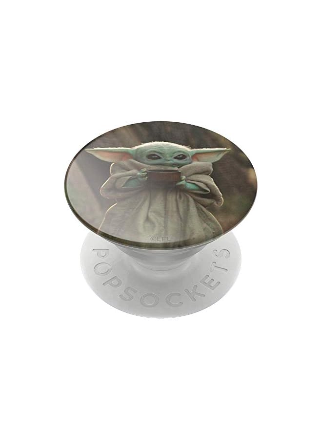 POPSOCKETS Popgrip Expanding Stand And Grip With A Swappable Top For Phones & Tablets - The Child Cup (Baby Yoda) - Image 2