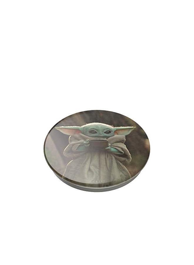 POPSOCKETS Popgrip Expanding Stand And Grip With A Swappable Top For Phones & Tablets - The Child Cup (Baby Yoda) - Image 4