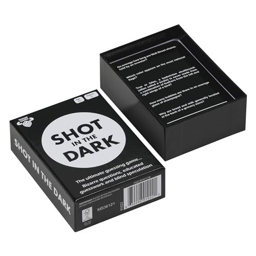 MOOSE Shot In The Dark Moose Games The Ultimate Unorthodox Quiz Game Multicolor 91022 - Image 1