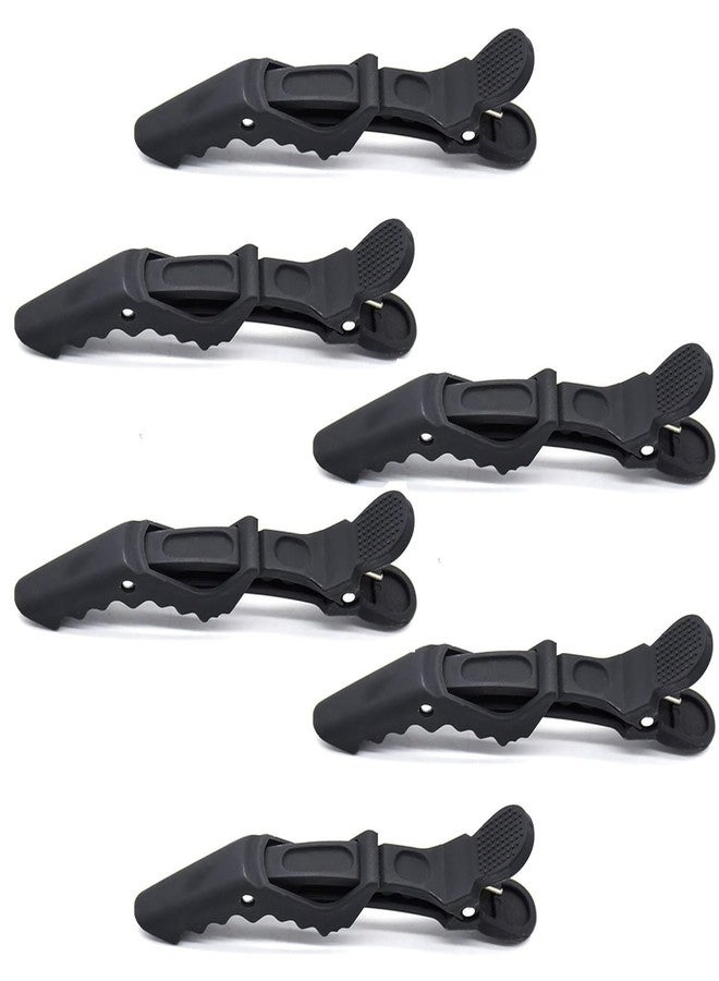 Onward 6-pcs Crocodile Section Clips for Hair Styling, Cutting & Colouring for Women & Men | Professional Duckbill Partition Clip for Salon & Home Use | Strong Grip, Non-Slip - Image 1