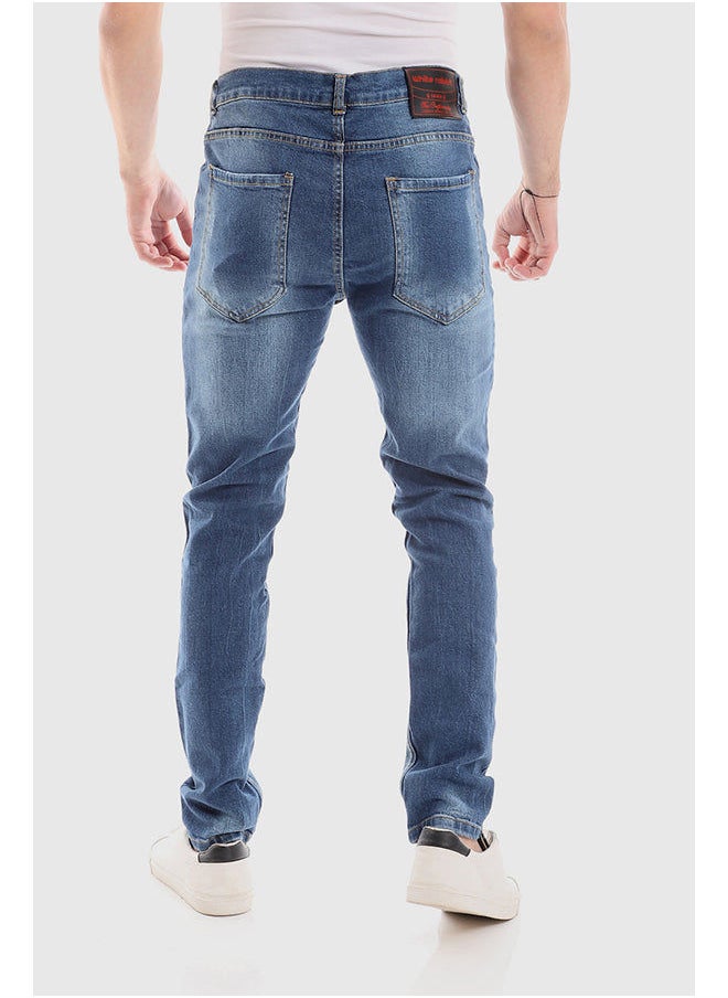 WHITE RABBIT - White Rabbit Front Scratch Wah Out Casual Jeans - Image 1