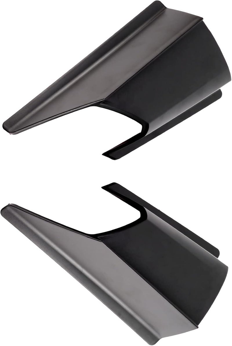 woobles Pair Matte Black GP Winglets Aerodynamic Wing Fairing Side Spoiler Fit for Honda ADV 150 2019‑2021 - Image 3