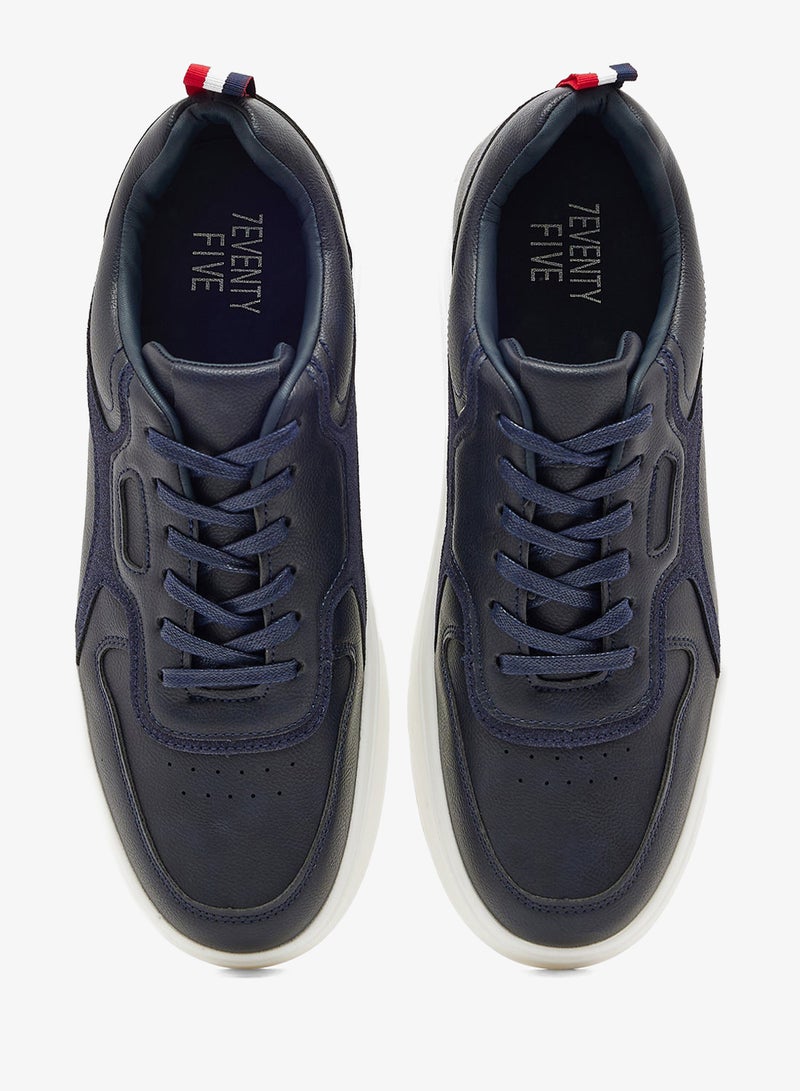 Seventy Five Casual Webbing Loop Detail Sneakers - Image 4