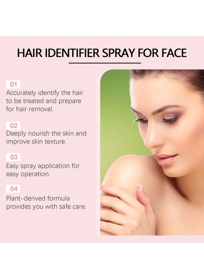 إيلهو الشعر معرف رش لحلاقة الوجه، وجه شعر معرف رش، ترطيب ورعاية الجلد مجموعة رش، مع جلب أربع أدوات إزالة الشعر، مناسبة لجميع أنواع الجلد (مجموعة واحدة) - Image 4
