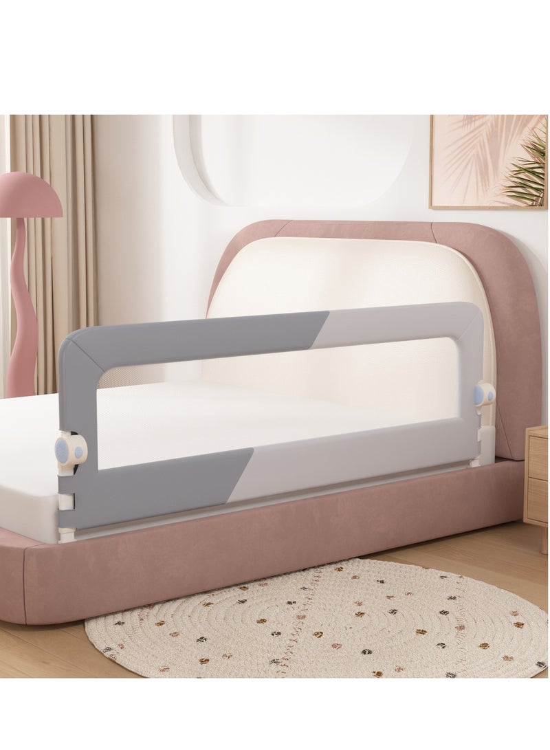 سرير الحرس السكك الحديدية ، السكك الحديدية حامي سرير الطفل ، سرير قابلة للطي السكك الحديدية ، السكك الحديدية حامي سلامة السرير السكك الحديدية ، وارتفاع قابل للتعديل السرير السكك الحديدية للأطفال - Image 1