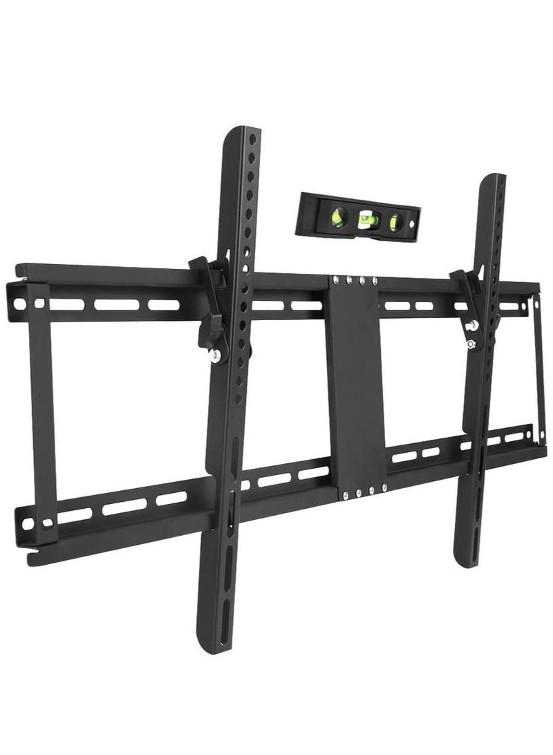 ELTRAZONE Tilting TV Wall Mount, TV Wall Mount for 32-85 Inch TV, Monitor Wall Mount for LED LCD Plasma 15˚ Tilting Load 60 kg VESA Max 800 x 400 with Level - Image 2