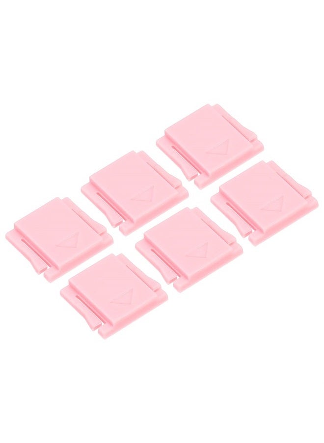 PATIKIL Universal Camera Hot Shoe Cover Cap, 6 Pack Hot Shoe Cap Hot Shoe Protector Plastic Suitable for DSLR/SLR Camera, Pink  - Image 1