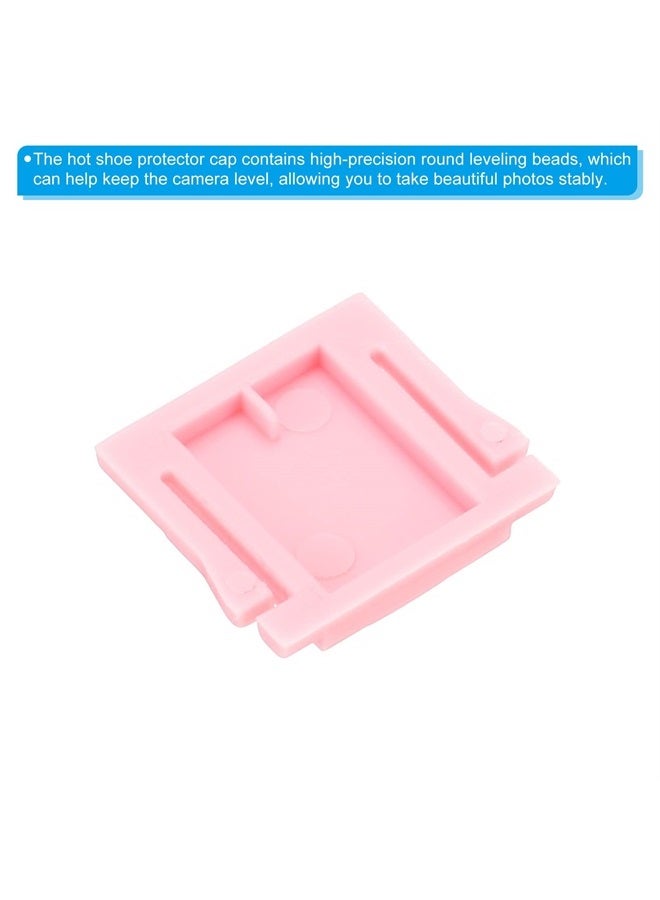 PATIKIL Universal Camera Hot Shoe Cover Cap, 6 Pack Hot Shoe Cap Hot Shoe Protector Plastic Suitable for DSLR/SLR Camera, Pink  - Image 4