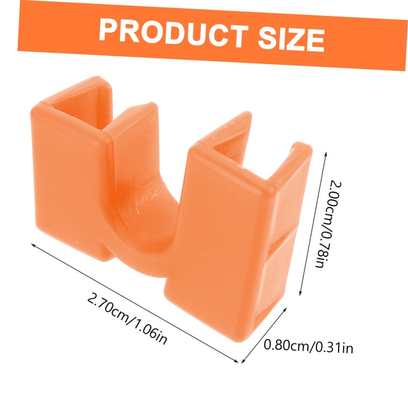Orange Reusable Chopsticks Set 5 Pieces with Training Holder for Kids Boys and Girls - Image 3