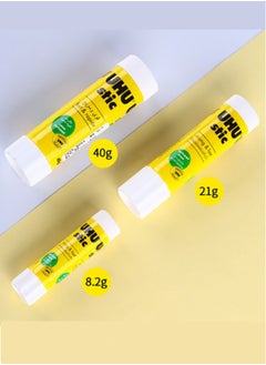 UHU Solid Glue Stick 8.2g, 2 Packs, Safe and Environmentally Friendly Water-Soluble Formula, Suitable for Office Strong Adhesive, Transparent Color  - Image 5
