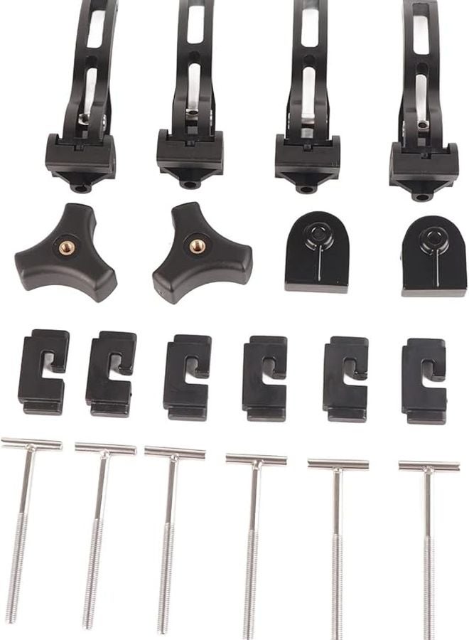 Universal Aluminum Replacement Parts For Hard Trifold Tonneau Cover Front Rear - Image 4