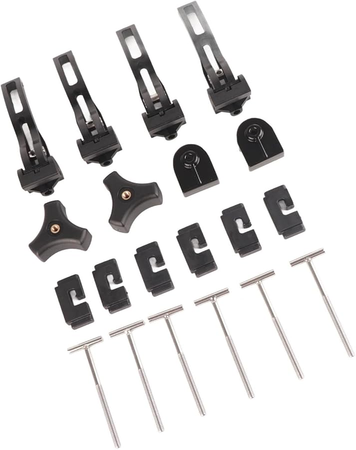 Universal Aluminum Replacement Parts For Hard Trifold Tonneau Cover Front Rear - Image 3