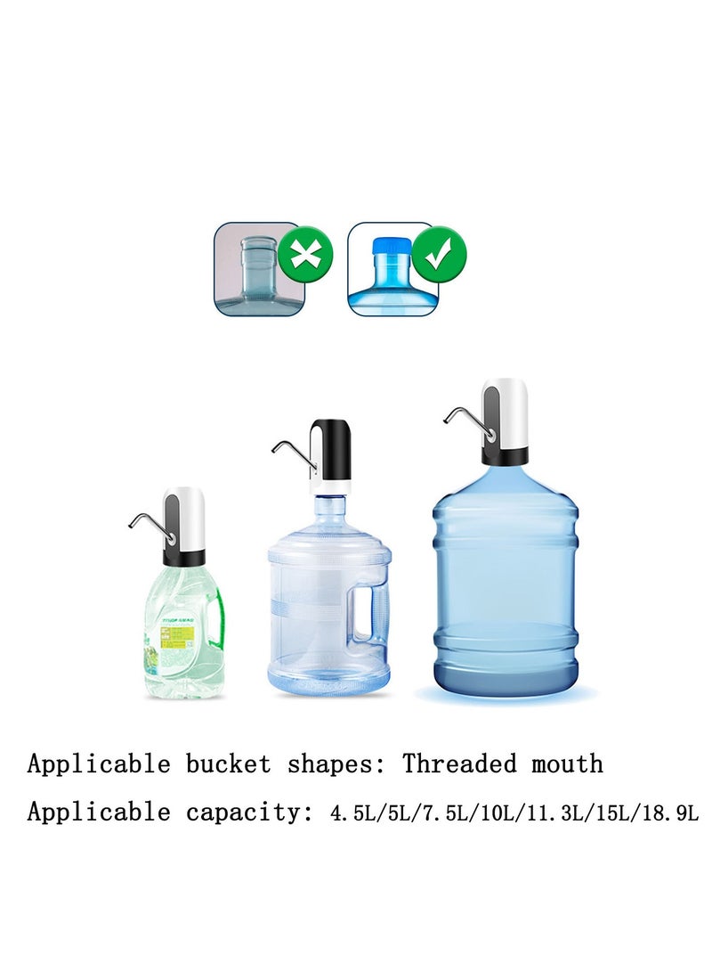 USB Charging Water Bottle Pump Electric Water Bottle Dispenser Automatic Drinking Water Dispenser Pump  - Image 3