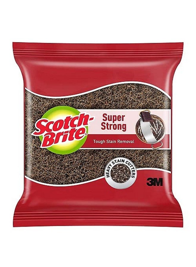 Scotch Brite Heavy Duty Scrub Pad, Large, Count Of 4