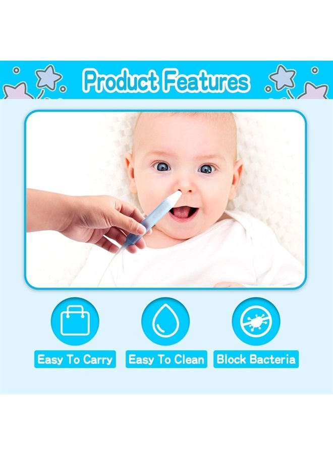 RDUNF Baby Nasal Aspirator with 25 Hygiene Filters, Soft Silicone Tips Nose Cleaning Tweezer for Infants and Toddlers - Image 3