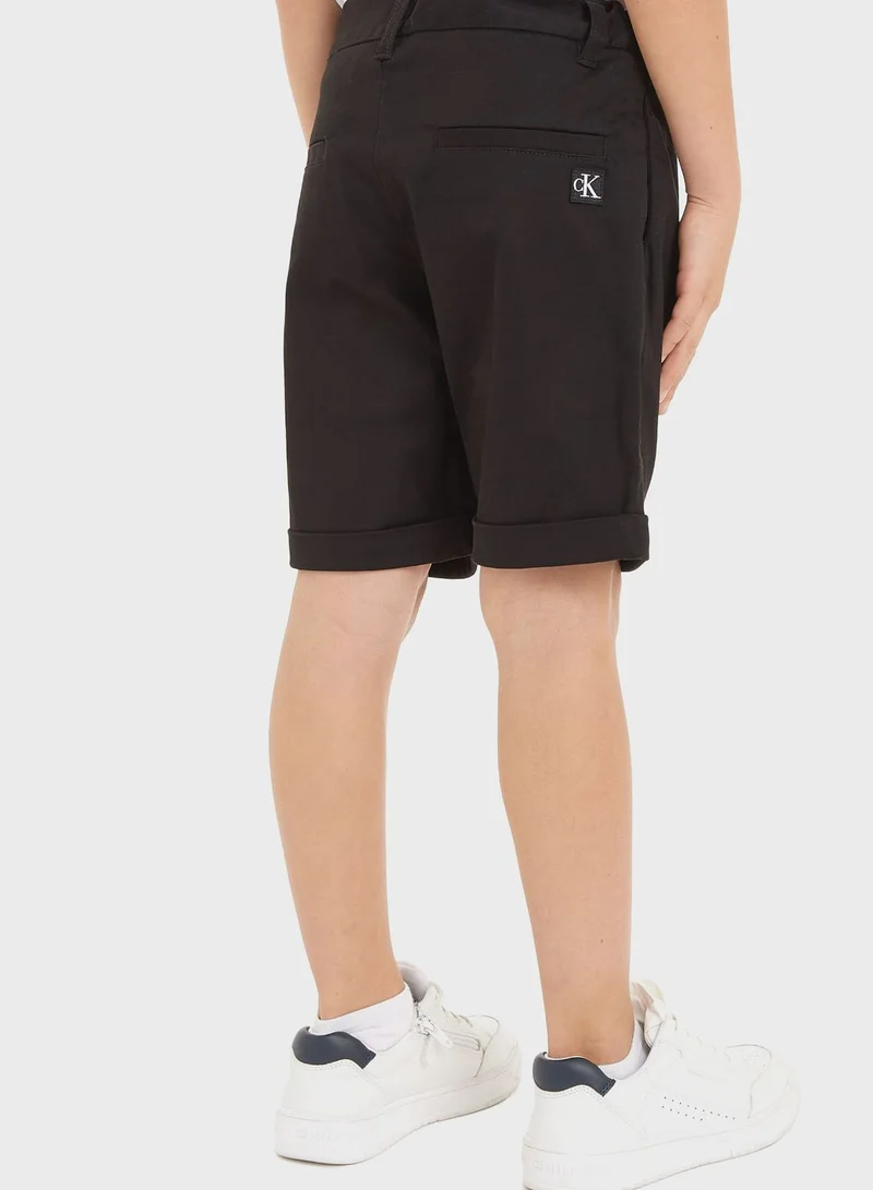 Calvin Klein Jeans Kids Essential Chino Shorts