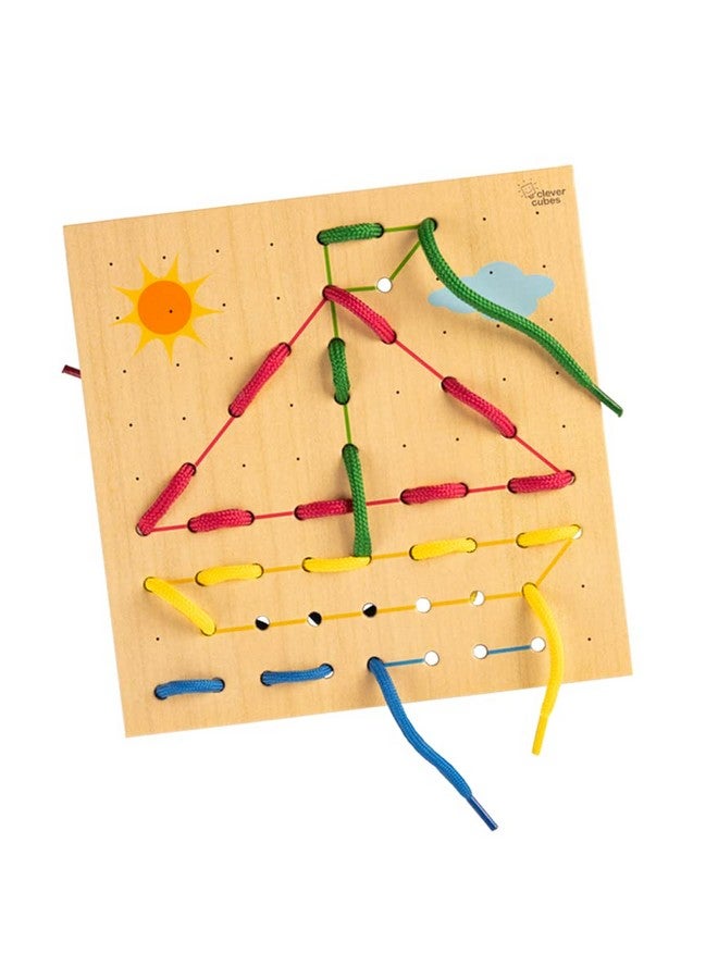 Clever Cubes Stringy Trail, Motor Skills Games, Activity Games, Educational Games, Return Gifts for Kids, Multicolour - Image 3