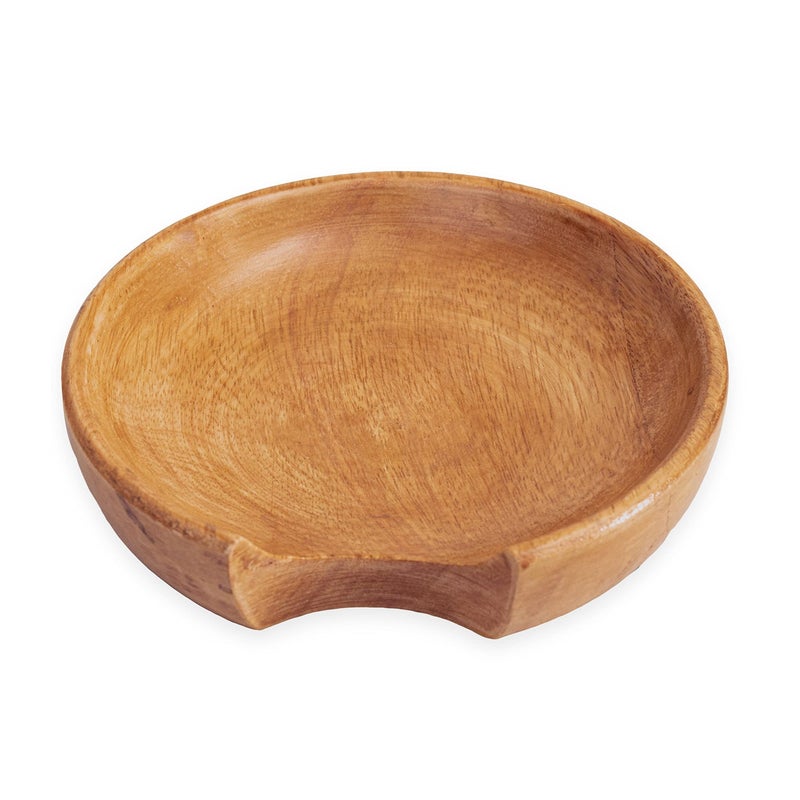 Folkulture Acacia Wood Spoon Rest for Stove Top Kitchen Counter Countertop Boho Farmhouse 47 Inches  Natural