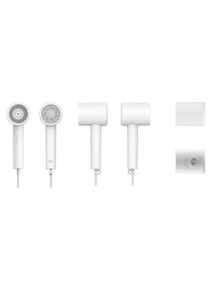 Xiaomi مجفف شعر مي الأيوني H300 | غلاف فائق القصر 9.5 سم | تدفق هواء كبير جداً 20 م/ث | 50 مليون أيون سالب | تحكم ذكي في درجة الحرارة 57°C | أبيض - Image 3