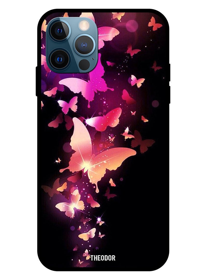 Theodor Protective Case Cover For APPLE IPHONE 12 PRO MAX Butterflies - Image 1