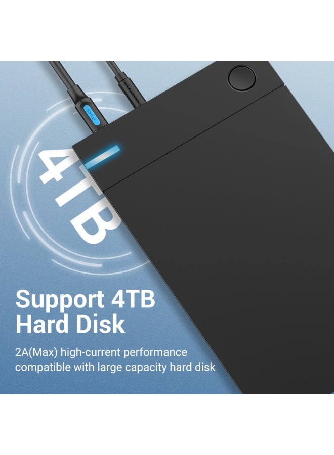 VENTION USB 3.0 A Male to B Male Cable 0.5M Black PVC Type Model # COOBD - Image 5